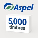 5,000 Timbres Aspel