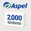 2,000 Timbres Aspel